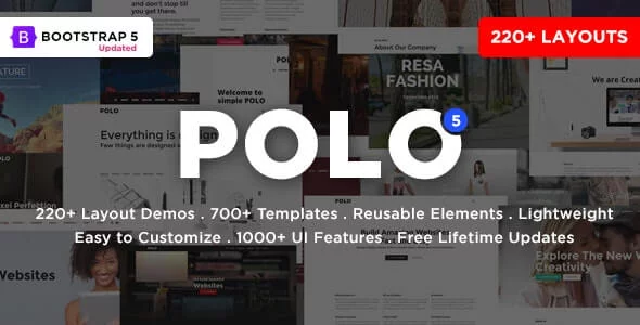Polo: Best HTML Website Templates
