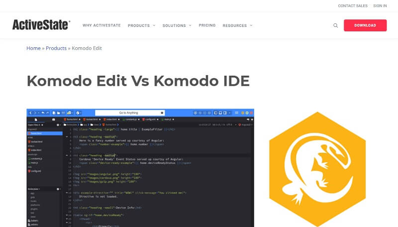 Komodo Free Text Editor Tools