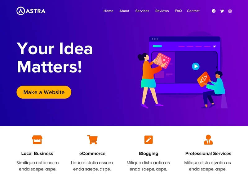 Astra: Best Free WordPress Themes