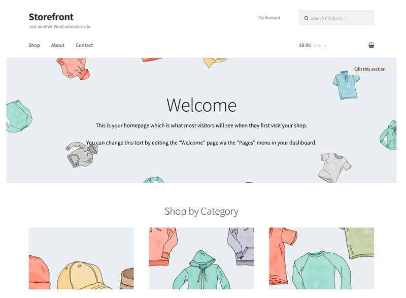 Storefront: Best Free WordPress Themes